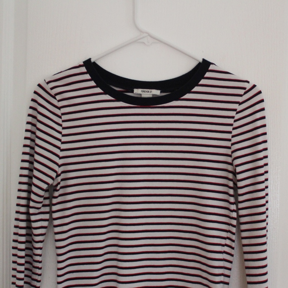 Striped Forever 21 tee